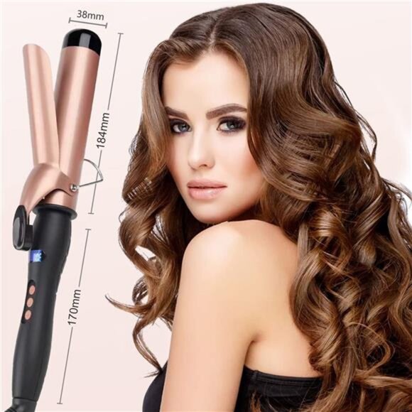 Hair Curling Wand, 1.5Inch Curling Iron, Professional Ceramic Hair Curler Wand - Picture 6 of 8